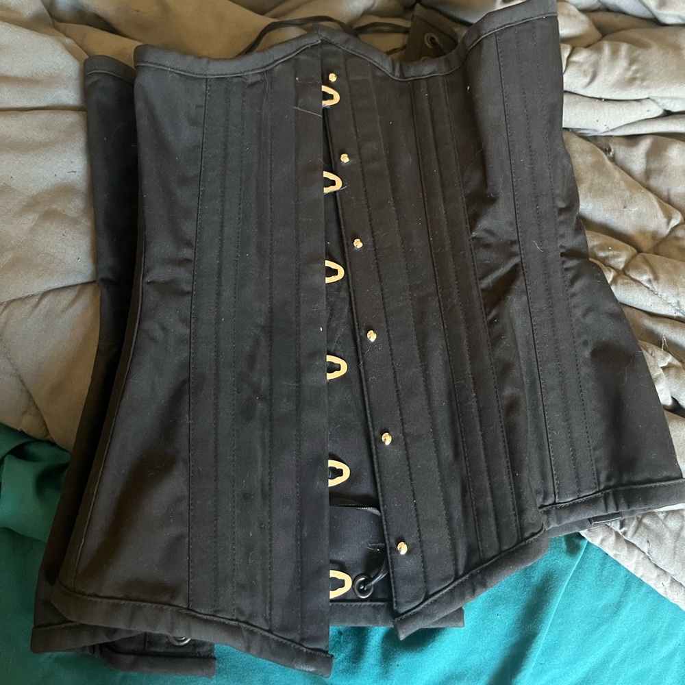 Dark Garden Cupid under bust corset 20